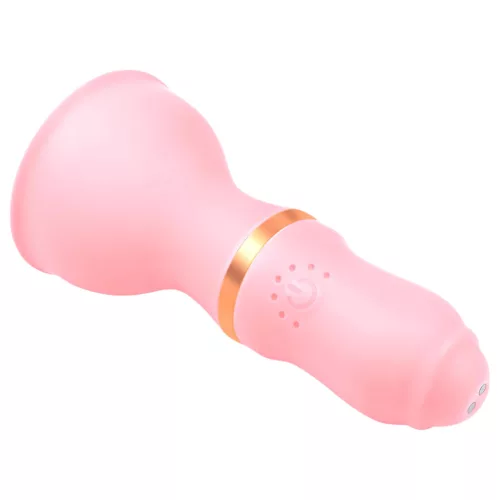 Sunfo - akkus mell vibrátor (pink)