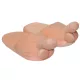 Plüss papucs natúr - pénisz formájú