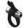 Pulselock Vantr - vibrációs nyuszis péniszgyűrű (fekete) - 30mm