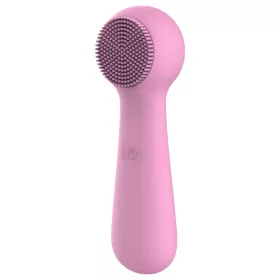   FaceClean - akkus, vízálló arc masszírozó készülék (pink)