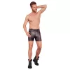 NEK - hosszított, fém csatos férfi short (fekete)