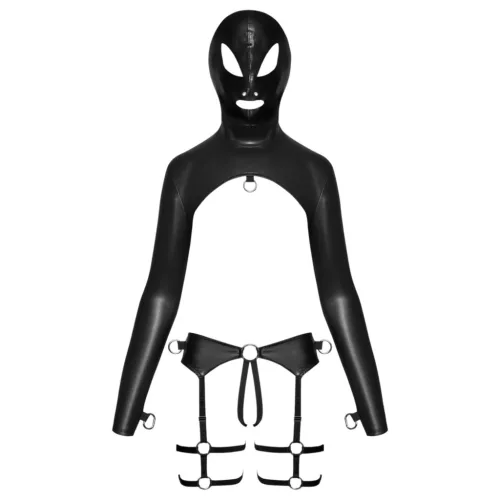 Bad Kitty - BDSM fehérnemű szett (fekete)