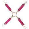 Bad Kitty - bondage szett - 7 részes (piros)