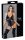 Cottelli Bondage - fényes body bilinccsel (fekete)