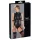 Cottelli Bondage - ujjatlan, fényes body és kar bilincs (fekete)