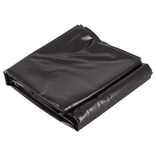 Fetish - lakk lepedő - super soft - 200 × 230 cm (fekete)