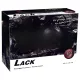 Fetish - lakk lepedő - gumis - 160 × 200 cm (fekete)