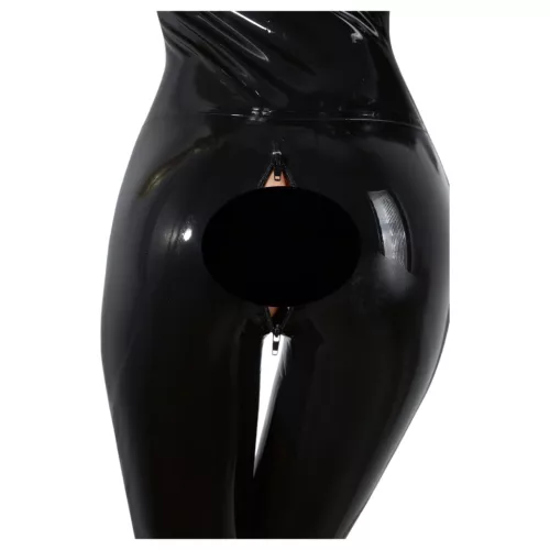 LATEX - hosszúujjú női overál (fekete)