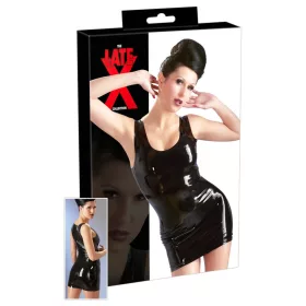 LATEX - ujjatlan miniruha (fekete)