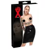 LATEX - latex midiszoknya (fekete)