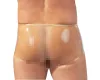 LATEX - boxer + péniszköpeny (natúr)