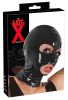 LATEX - szopó álarc (fekete)
