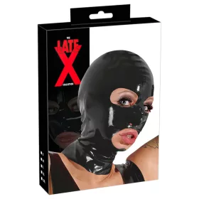 LATEX - szopó álarc (fekete)