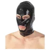 LATEX - szopó álarc (fekete)