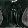 LATEX - női bugyi hüvelyóvszerrel (fekete)