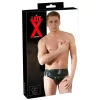 LATEX - férfi alsó belső péniszes anál dildóval (fekete)