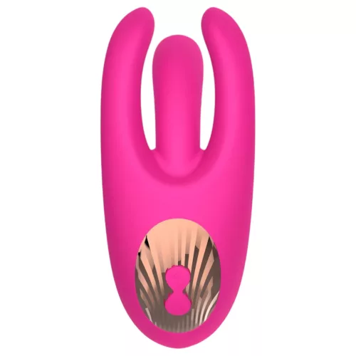 Mrow - akkus, 3 ágú csiklóizgató vibrátor (pink)