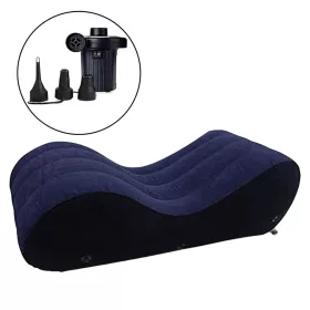 Magic Pillow - Felfújható szex szófa - nagy (kék)