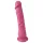 OgazR Optimus - tapadókorongos élethű dildó - 22 cm (pink)