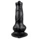 Animalorny - kutya dildó - 12cm (fekete)