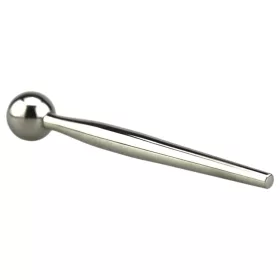 FukR - fém, gömbös dilátor - 8cm (ezüst)