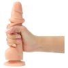 Strap-on-me M - kétrétegű, tapadókorongos dildó (natúr)