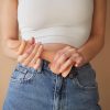 Strap-on-me M - kétrétegű, tapadókorongos dildó (natúr)