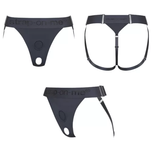 / Strap-on-me - alsó felcsatolható dildóhoz - XS-XXL (szürke)