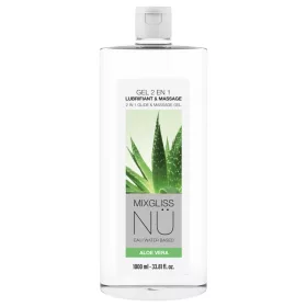  Mixgliss Nu Aloe Vera - nuru masszázs gél és síkosító (1000ml)