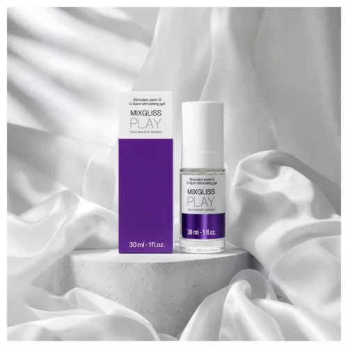 Mixgliss Play - G-pont stimuláló síkosító gél nőknek, illatmentes (30ml)