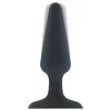 Dorcel Best Vibe Plug M - akkus, anál vibrátor (fekete)
