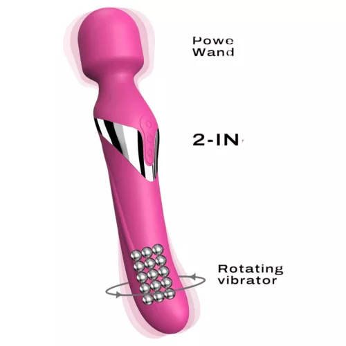 Dorcel Dual Orgasms - akkus, 2in1 masszírozó vibrátor (pink)
