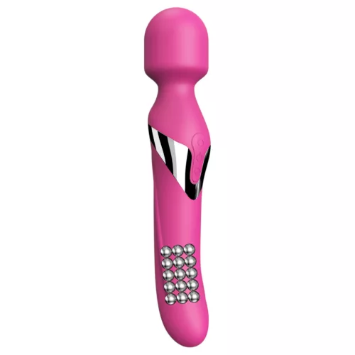 Dorcel Dual Orgasms - akkus, 2in1 masszírozó vibrátor (pink)