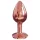 Dorcel Diamond Plug S - alumínium anál plug - kicsi (rózsaarany)