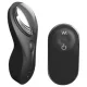 Dorcel Discreet Vibe + - akkus, rádiós csikló vibrátor (fekete)