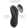 Dorcel Discreet Vibe + - akkus, rádiós csikló vibrátor (fekete)