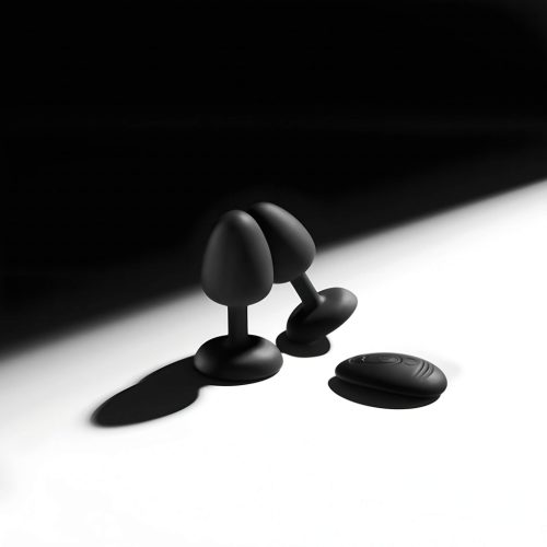 Dorcel - golyós, távirányítós anál vibrátor M - (fekete)