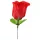Panty Rose - rózsaszálba rejtett tanga - piros (S-L)