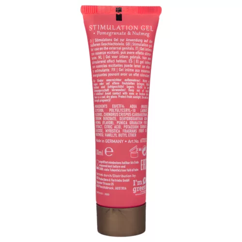 HOT Shiatsu - stimuláló krém nőknek - gránátalma (30ml)
