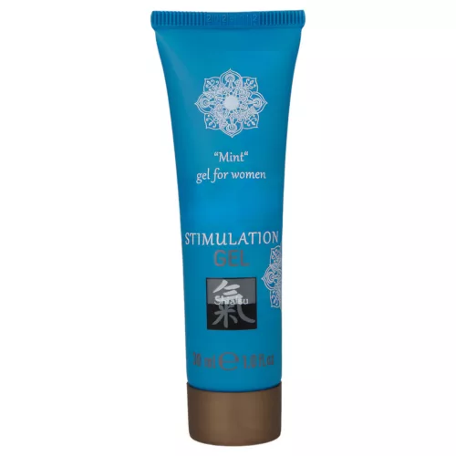 HOT Shiatsu Joyful - stimuláló krém nőknek (menta, 30 ml)