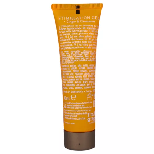 HOT Shiatsu - stimuláló krém nőknek - gyömbér és fahéj (30ml)
