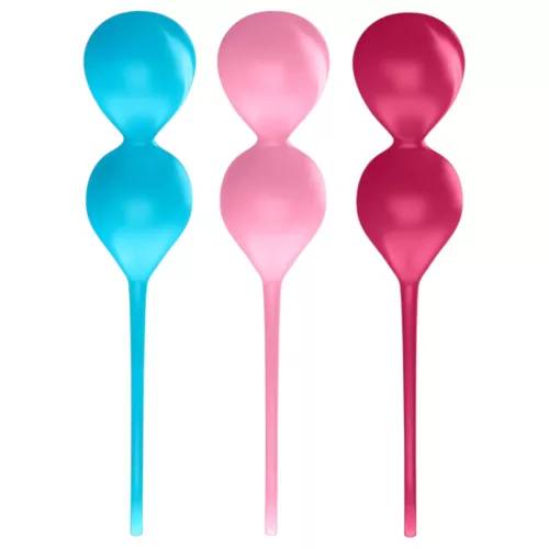 Satisfyer V Balls - gésagolyó duó szett (3 részes)