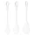 Satisfyer Yoni Power 1 - gésagolyó szett - fehér (3 részes)
