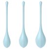 Satisfyer Yoni Power 2 - gésagolyó szett - kék (3 részes)