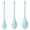 Satisfyer Yoni Power 2 - gésagolyó szett - kék (3 részes)