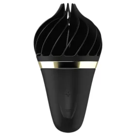   Satisfyer Sweet Treat - akkus, forgó csikló vibrátor (fekete)