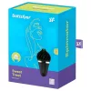Satisfyer Sweet Treat - akkus, forgó csikló vibrátor (fekete)