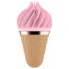 Satisfyer Sweet Treat - akkus, forgó csikló vibrátor (pink-barna)