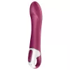 Satisfyer Big Heat - akkus, melegítő G-pont vibrátor (piros)