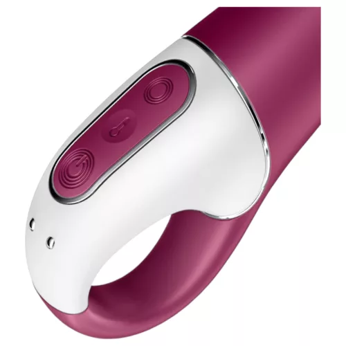 Satisfyer Hot Spot - akkus, melegítő G-pont vibrátor (piros)